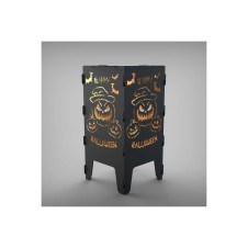 HAPPY Hallowen Desenli Dekoratif Mangal, Portatif Ateş Çukuru