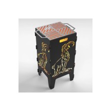 Koç Desenli Dekoratif Mangal, Portatif Ateş Çukuru