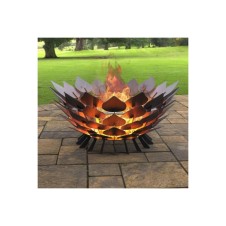  Bahçeniz Için Ateş Çukuru Yaprak Modelli Dekoratif