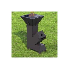 Portatif Roket Sobalı Mangal Söklüp Takılabilir Taşıması Kolay Kullanışlı Sağlam